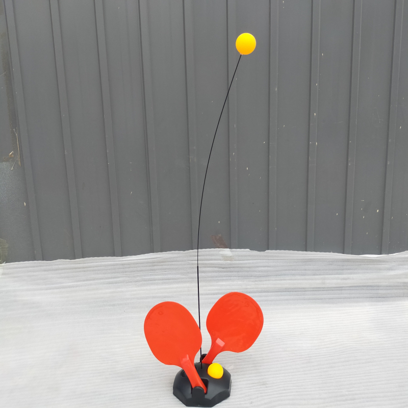 Trener stolnog tenisa za unutarnju upotrebu — s fleksibilnim osovinom i usisnom čašicom, ABS kućište