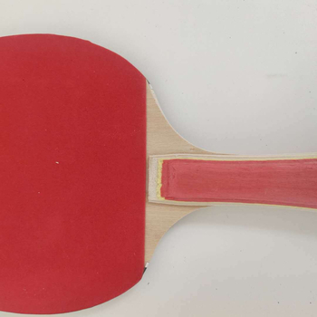Reket stolni tenis Wang Zhongyu; jezgro ploče od topole; guma s ljepilom; ravni udarac; za odrasle