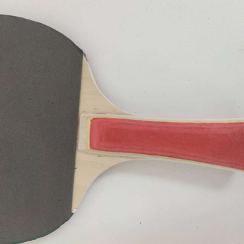 Reket stolni tenis Wang Zhongyu; jezgro ploče od topole; guma s ljepilom; ravni udarac; za odrasle