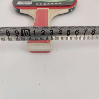 Reket stolni tenis Wang Zhongyu; jezgro ploče od topole; guma s ljepilom; ravni udarac; za odrasle