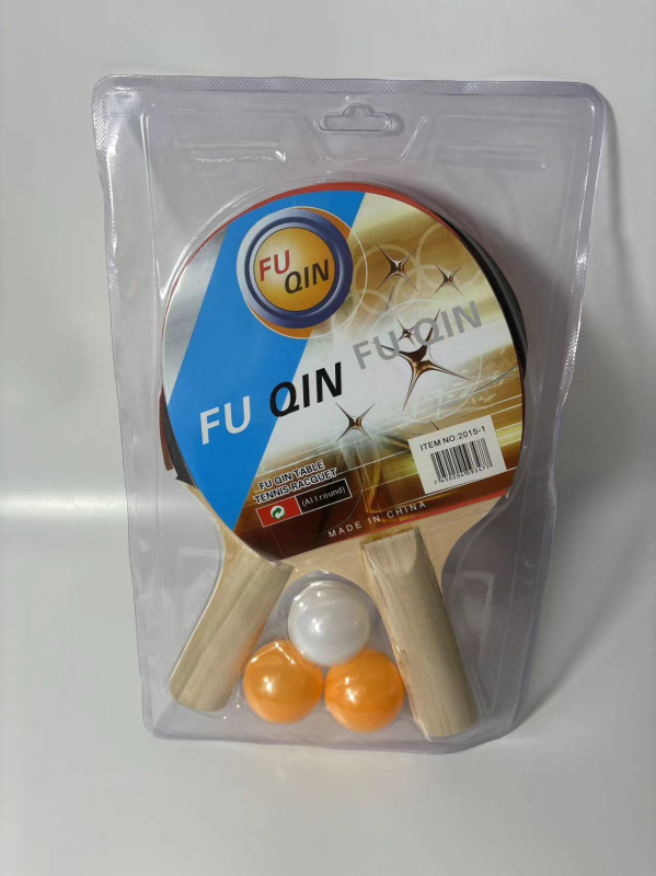 McKeigo stolnoteniski reketa, set od 2 komada s 3 lopte; ploča: topola; guma: reverse glue; tip reketa: horizontalni udar