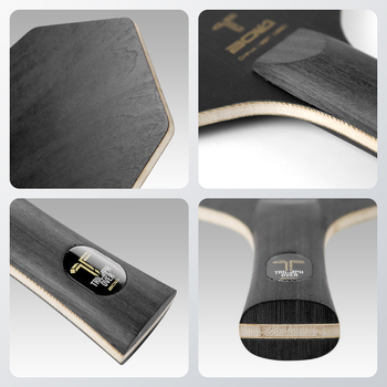 Šesterokutna ploča za stolni tenis, pet slojeva čvrstog drveta (Basswood, Pine, Paulownia), bočni udarac, jednoslojni horizontalni udarac, marka Boli