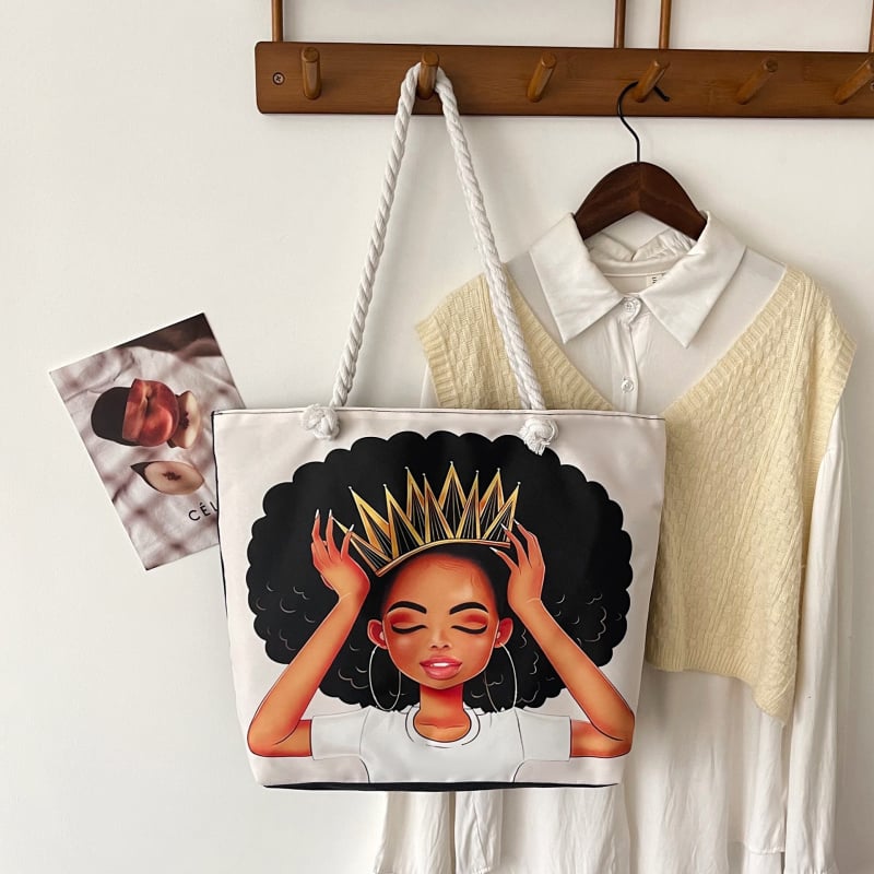 Kangas tote kott tõmblukuga, polüestri vooder, horisontaalne ruudukujuline kuju, topelt käepidemed