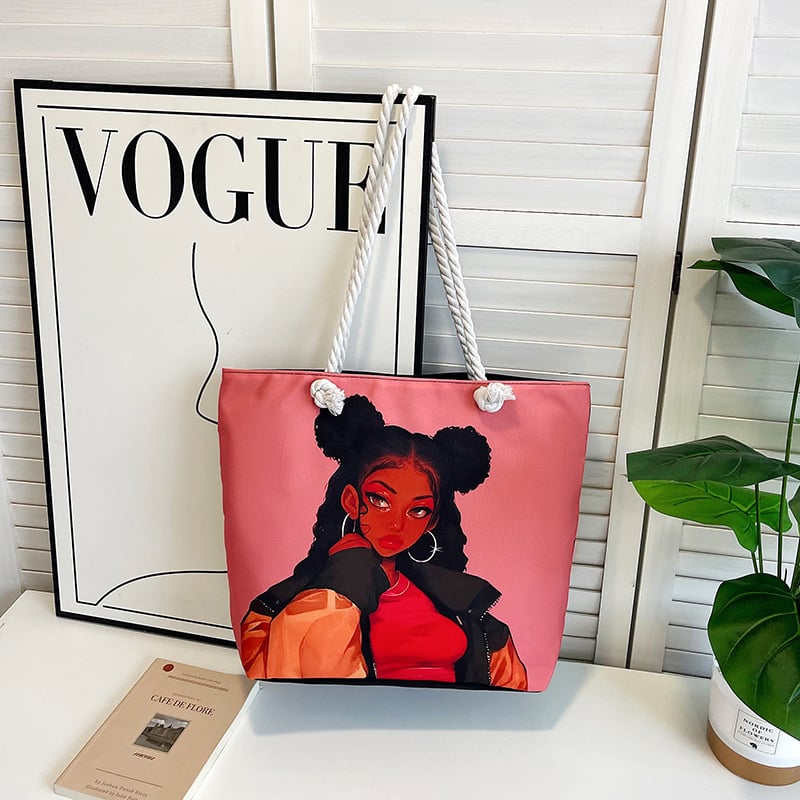 Kangas tote kott tõmblukuga, polüestri vooder, horisontaalne ruudukujuline kuju, topelt käepidemed