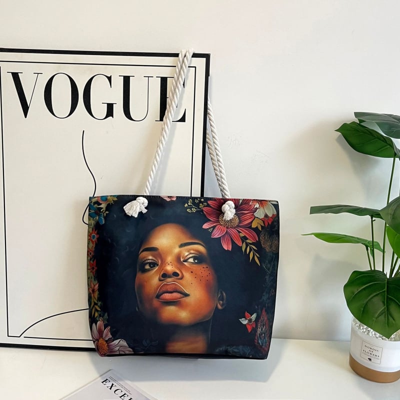 Kangas tote kott tõmblukuga, polüestri vooder, horisontaalne ruudukujuline kuju, topelt käepidemed