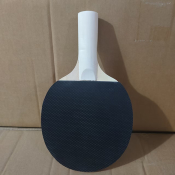 Reket za stolni tenis s dvostrukom gumom, horizontalni reketa, ploča od topolovog drva, težina oko 125 g