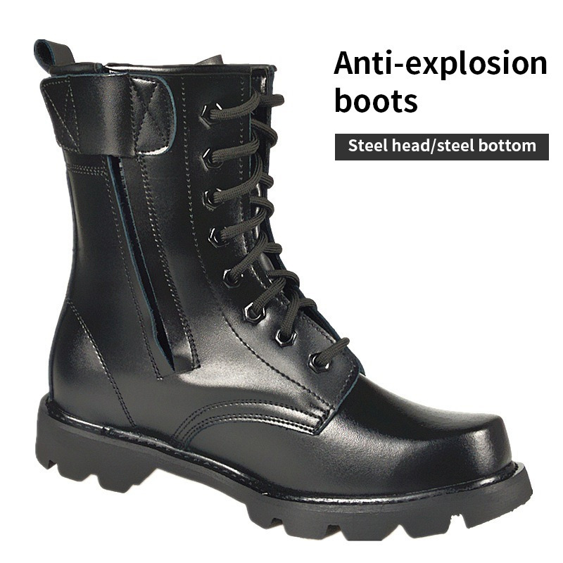 Välivarustuse lahingujalatsid terasest varbaga ja terasest tallaga, veekindel materjal, unisex, täiskasvanutele