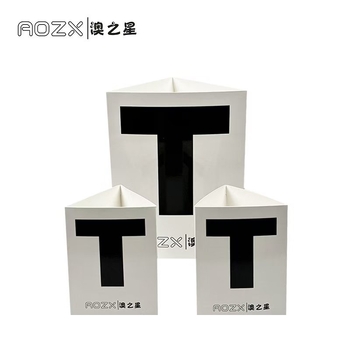 T-karta za suđenje stolnom tenisu (T oblik) od kartona