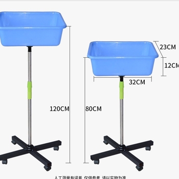 Стойка за събиране на топки за тенис на маса — подвижна PVC кошница за множество топки за домашна тренировка
