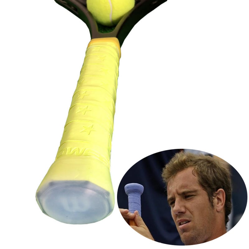 POWERTI husă silicon pentru spatele rachetei de tenis – Protecție la șocuri, Power Cap, Întărire mâner (Material: silicon; Brand: POWERTI; Sport: tenis; Personalizare: Da)