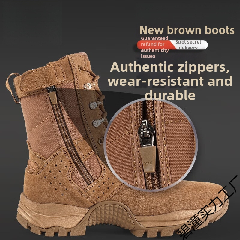 Vonkajšie vysoké bojové topánky, unisex pre dospelých, priedušný nylon, púštné taktické topánky