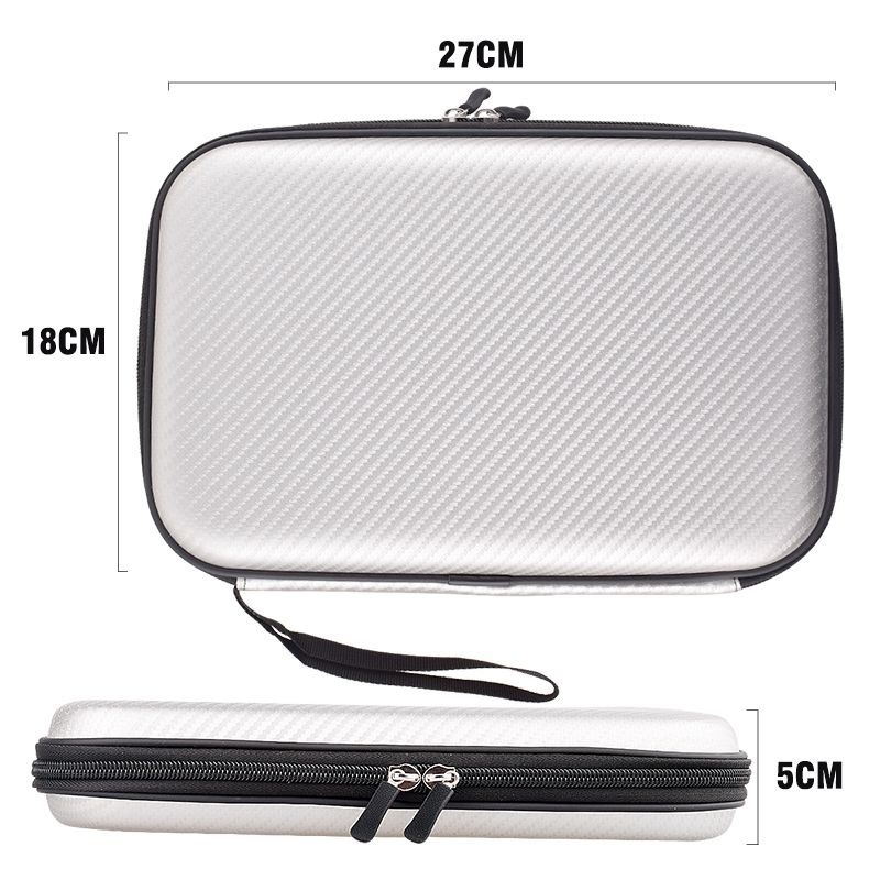 Калъф за тенис ракета за маса EVA, квадратен твърд корпус, голям капацитет, преносим (Персонализация: Да)