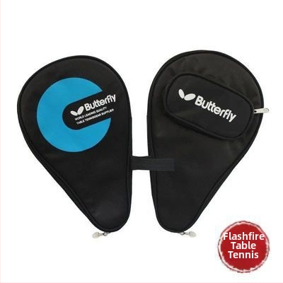 Stolnotenis somu raketei un bumbiņām, ķirbja formas vispusīga soma, pārnēsājama aizsargājoša apakšējā plāksne, ārējā kabata