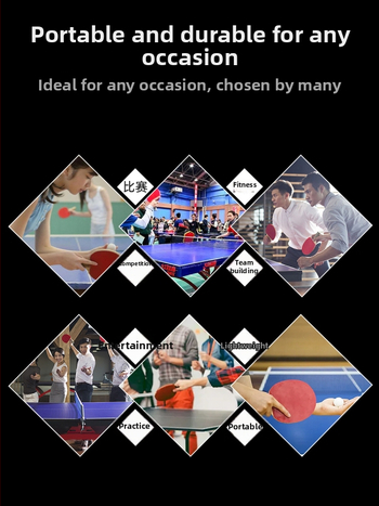 Galda tenisa raketes soma ar stingru sešstūra formu, oglekļa šķiedras tekstūra, ūdensizturīga, liela ietilpība, pārnēsājama