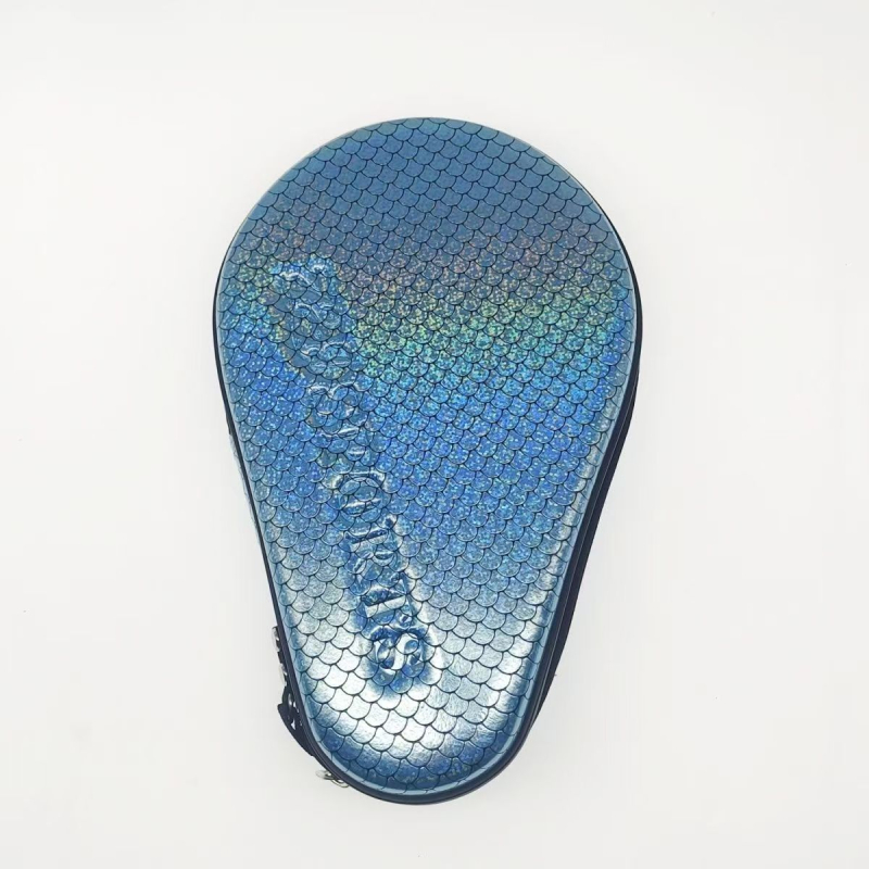 729 твърд PU калъф за ракетка с тиквообразна форма за тенис на маса – защитен аксесоар за спортни принадлежности