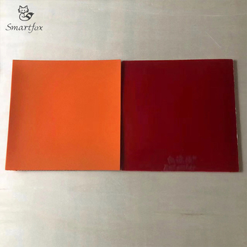 Red Amber guma za stolni tenis s obratnim ljepilom i folijom za zaštitu reketa