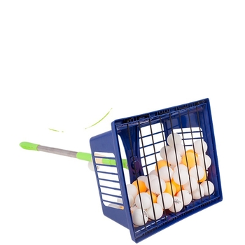 Galda tenisa bumbu savācējs, liela ietilpība, viegls, materiāls: zīda zieds