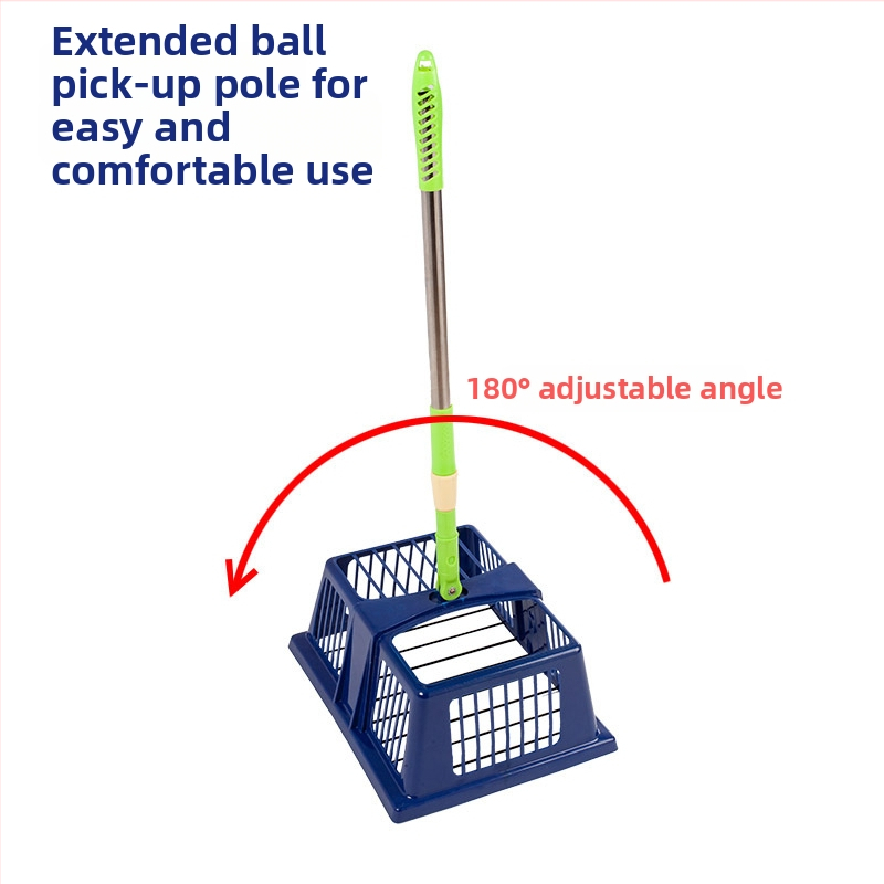 Galda tenisa bumbu savācējs, liela ietilpība, viegls, materiāls: zīda zieds