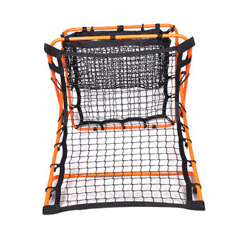 Футболен треньорски помощник, мултифункционален треньор за стрелба и подаване, двустранна мрежа за отскок, преносим, неплъзгащ се; Материал: Желязо + мрежа за топка; Бранд: BENLEE MZ; Произход: Zhejiang
