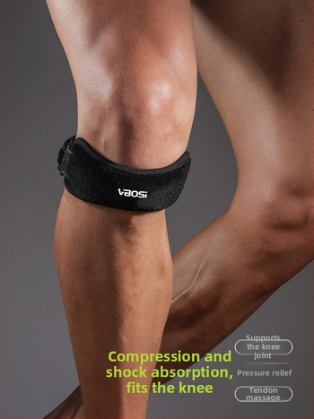 VBOSI kelio apsaugos – suaugusiems, poliesterio pluoštas, kelio sąnario parama, lauko bėgiojimas ir kamuolių žaidimai