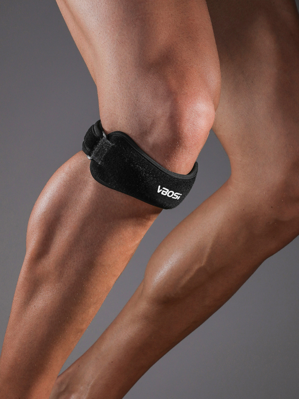 VBOSI kelio apsaugos – suaugusiems, poliesterio pluoštas, kelio sąnario parama, lauko bėgiojimas ir kamuolių žaidimai