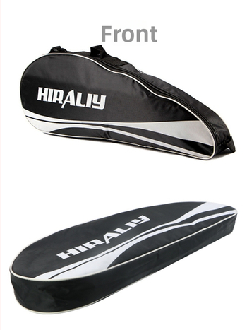 Spelt tenisa/badminton reketes soma – Liela ietilība 3–6 reketiem, pleca soma, Oxford audums, ūdensizturīgs, ar logotipu drukāts, universāla