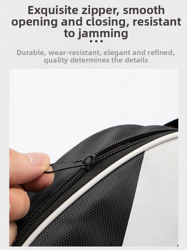 Spelt tenisa/badminton reketes soma – Liela ietilība 3–6 reketiem, pleca soma, Oxford audums, ūdensizturīgs, ar logotipu drukāts, universāla