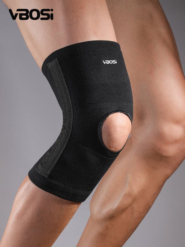 Sportiniai kelio apsaugos su spyruokline atrama – nailonas, kelio apsauga bėgimui, dviračiui, krepšiniui ir alpinizmui