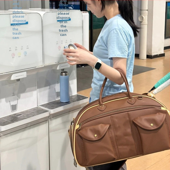 Badmintona soma ar atsevišķu apavu nodalījumu un raketes nodalījumu, ūdensnecaurlaidīgs audums, PU materiāls, pleca vai crossbody nēsāšana