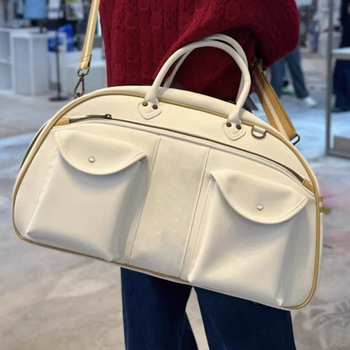 Badmintona soma ar atsevišķu apavu nodalījumu un raketes nodalījumu, ūdensnecaurlaidīgs audums, PU materiāls, pleca vai crossbody nēsāšana