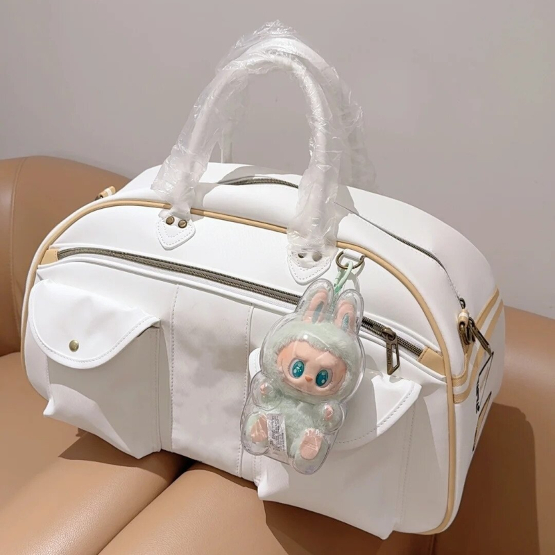 Badmintona soma ar atsevišķu apavu nodalījumu un raketes nodalījumu, ūdensnecaurlaidīgs audums, PU materiāls, pleca vai crossbody nēsāšana