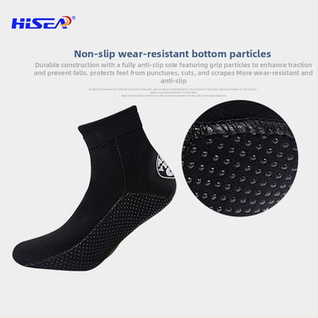 Чорапи за гмуркане | Материал: Нейлон | Марка: Hisea | Лицензирана частна марка: Не