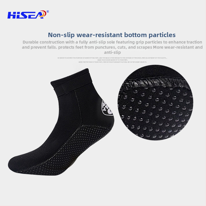 Чорапи за гмуркане | Материал: Нейлон | Марка: Hisea | Лицензирана частна марка: Не