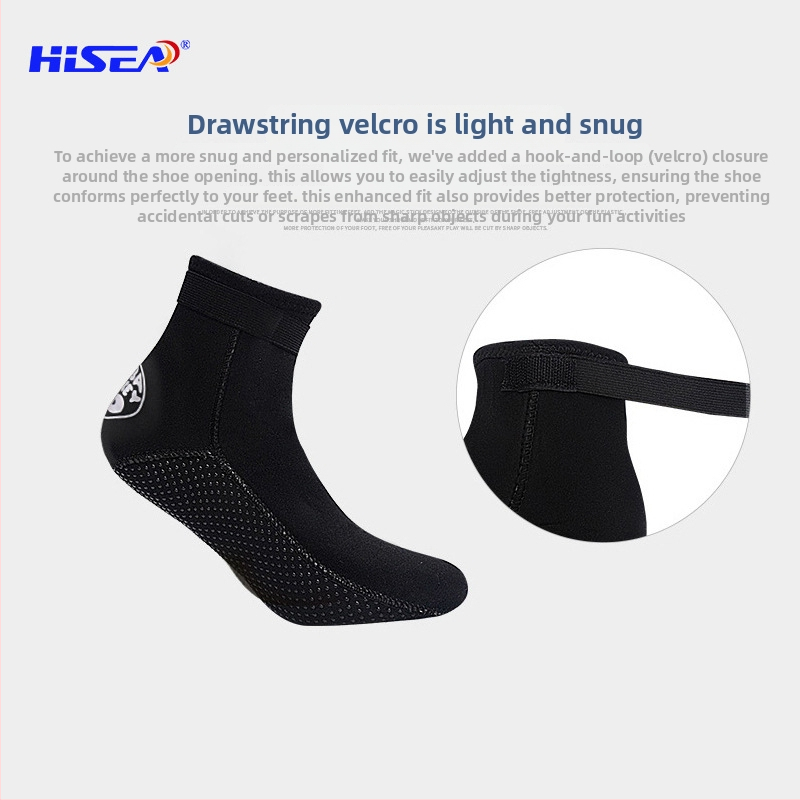 Чорапи за гмуркане | Материал: Нейлон | Марка: Hisea | Лицензирана частна марка: Не