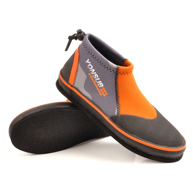 Unisex vodene tenisice za vanjske vodene aktivnosti: ronjenje, surfanje na plaži i istraživanje rijeka (neopren; filc potplat; Yon Sub; licencirana privatna etiketa; ronilačke čarape)