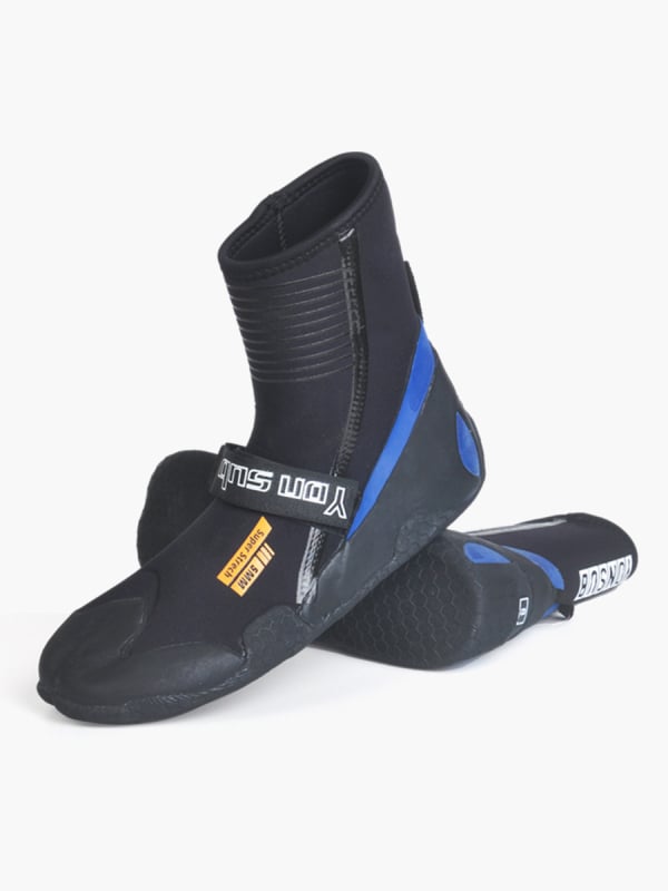 Водни обувки със разделени пръсти, мека подметка, водоустойчиви и топли, 5 мм подплата от вълна, за гмуркане и ветроходство