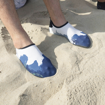 Unisex potápačské ponožky – pre mužov a ženy, na potápanie, šnorlovanie a plávanie, s ochranou proti porezaniu a mäkkou podrážkou; vhodné pre bosé nohy.