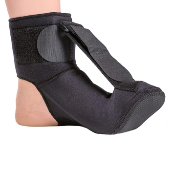 Podrška za stopalo: noćna šina za plantarni fascijat s ortozom za padanje stopala i 3D grijanje