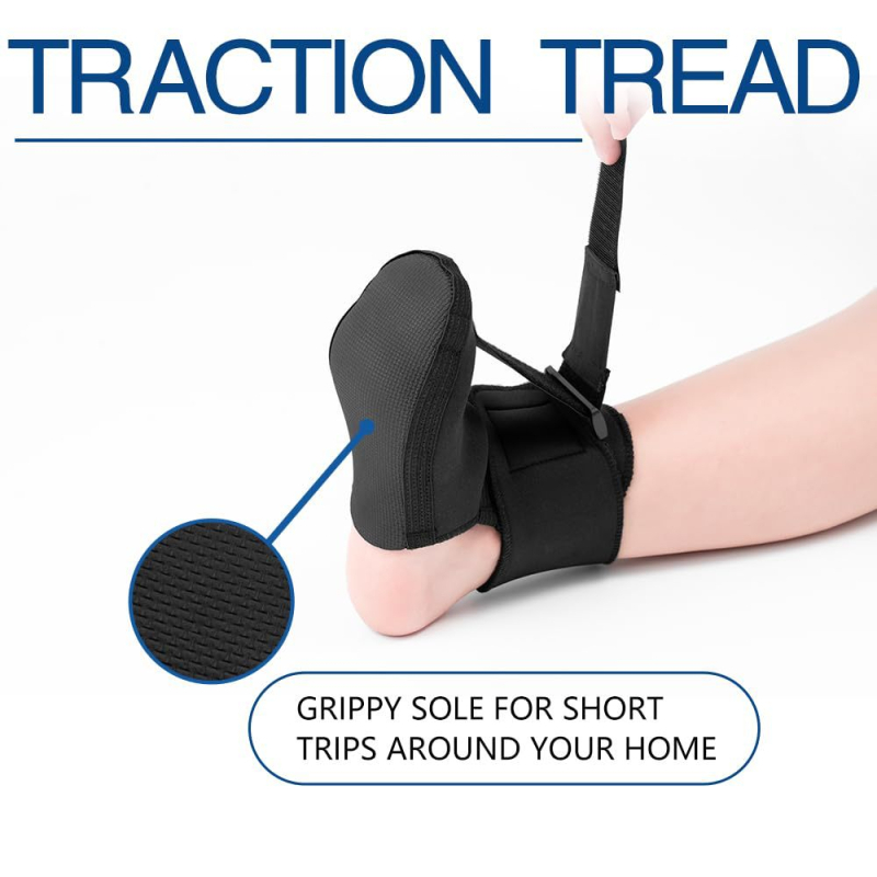 Podrška za stopalo: noćna šina za plantarni fascijat s ortozom za padanje stopala i 3D grijanje