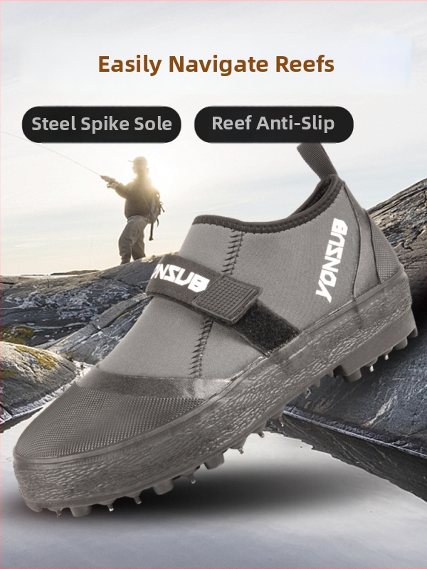 Yonsub Uolų žvejybai ir rifų kopimui – nailoniniai nardymo kojinės, neslystančios bateliai jūrinei žvejybai ir raftingui