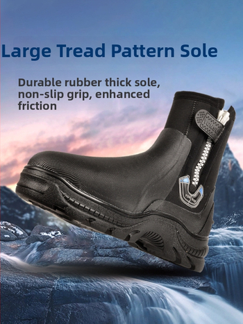 Yon Sub 5mm neopreniniai nardymo bateliai, aukšta kulkšnis, storos, neslidžios, skirti snorkeliavimui ir upių žygiams, unisex vandens gelbėjimo batai