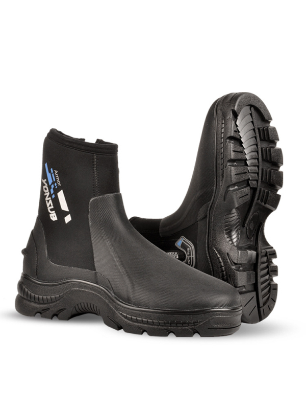 Yon Sub 5mm neopreniniai nardymo bateliai, aukšta kulkšnis, storos, neslidžios, skirti snorkeliavimui ir upių žygiams, unisex vandens gelbėjimo batai