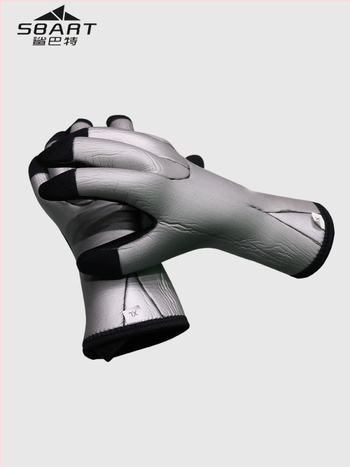 Sbart водолазни ръкавици за гмуркане, издръжливи на износване, устойчиви на пробиви и разкъсване; 90% гума, 10% найлон; за риболов и лов