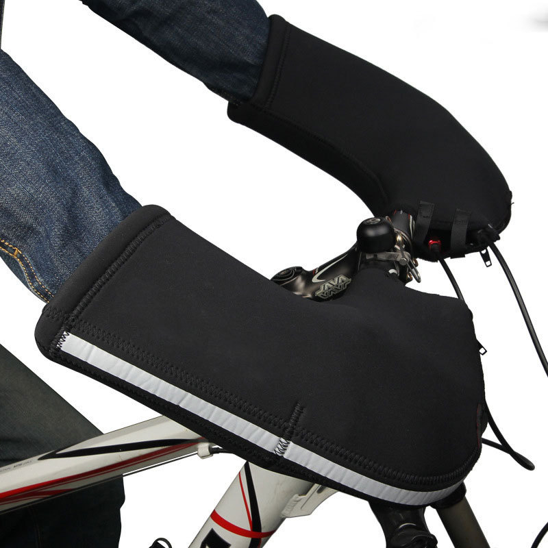 Zimske rukavice za biciklizam — diving fabric, otporne na vjetar, unisex, za odrasle