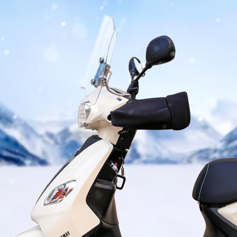  Poklopci za ručicu motocikla s toplinom za zimu i otporom na vjetar, unisex rukavice za bicikl/utrke – MESOROCK, Materijal: Diving Material