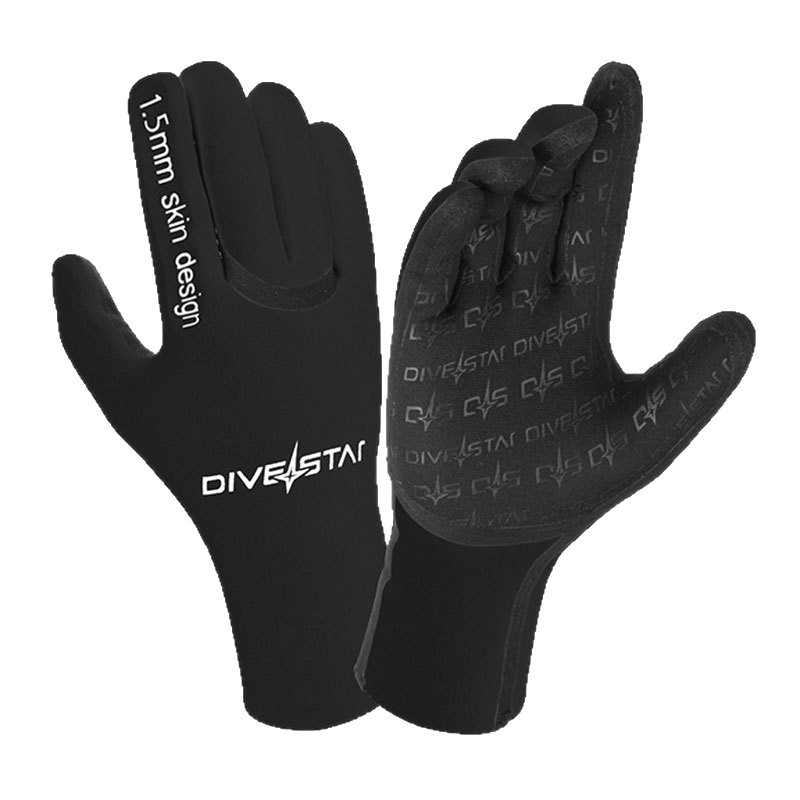 DIVESTAR 1.5mm найлонови ръкавици за плуване, гмуркане и сърф