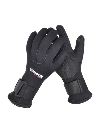 Ръкавици за гмуркане 5 мм неопрен, Yon Sub, комфортни, против приплъзване, износоустойчиви