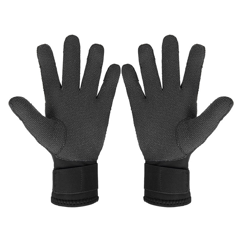 Кевларови ръкавици за гмуркане и шнорхелинг, 5 мм, антихлъзгащи, износоустойчиви, топли, против порязване