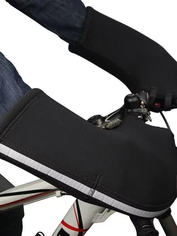 Yi Sheng Zimske rukavice za biciklizam – Diving Fabric, otporne na vjetar, debeli, za odrasle, unisex