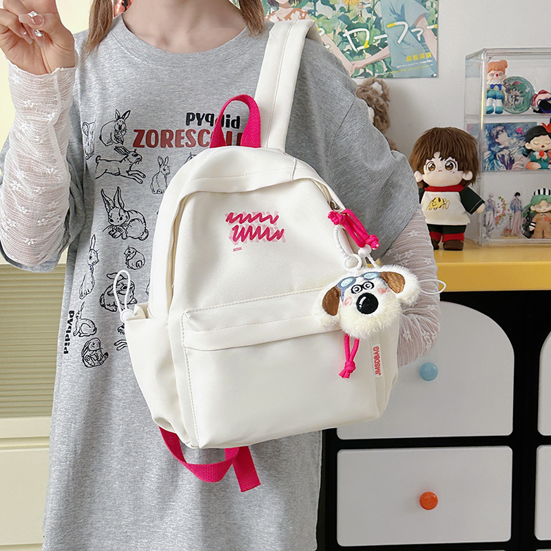 Rucsac școlar unisex din nylon, bretele cu pernă de aer, compatibil laptop 13 inch, capacitate sub 20 L, stil de relaxare